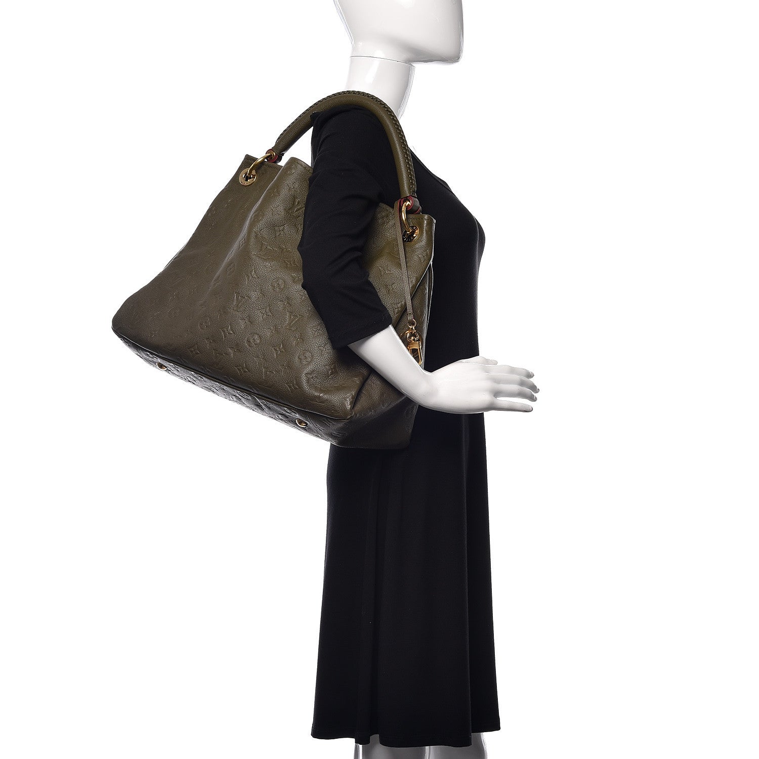 Louis Vuitton Empreinte Artsy MM Kaki 2 of 10