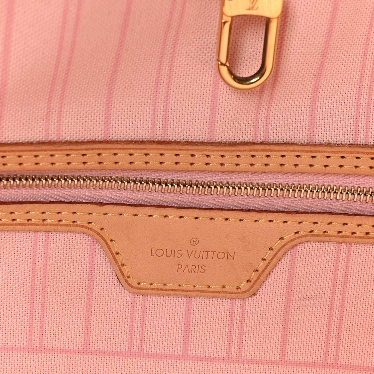 Louis Vuitton Damier Azur Neo Neverfull MM Rose Ballerine 6 of 12