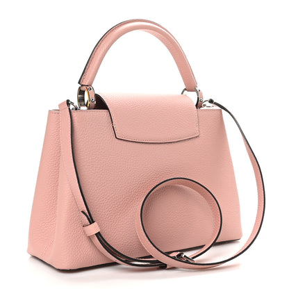 Louis Vuitton Taurillon Capucines PM Magnolia 2 of 9