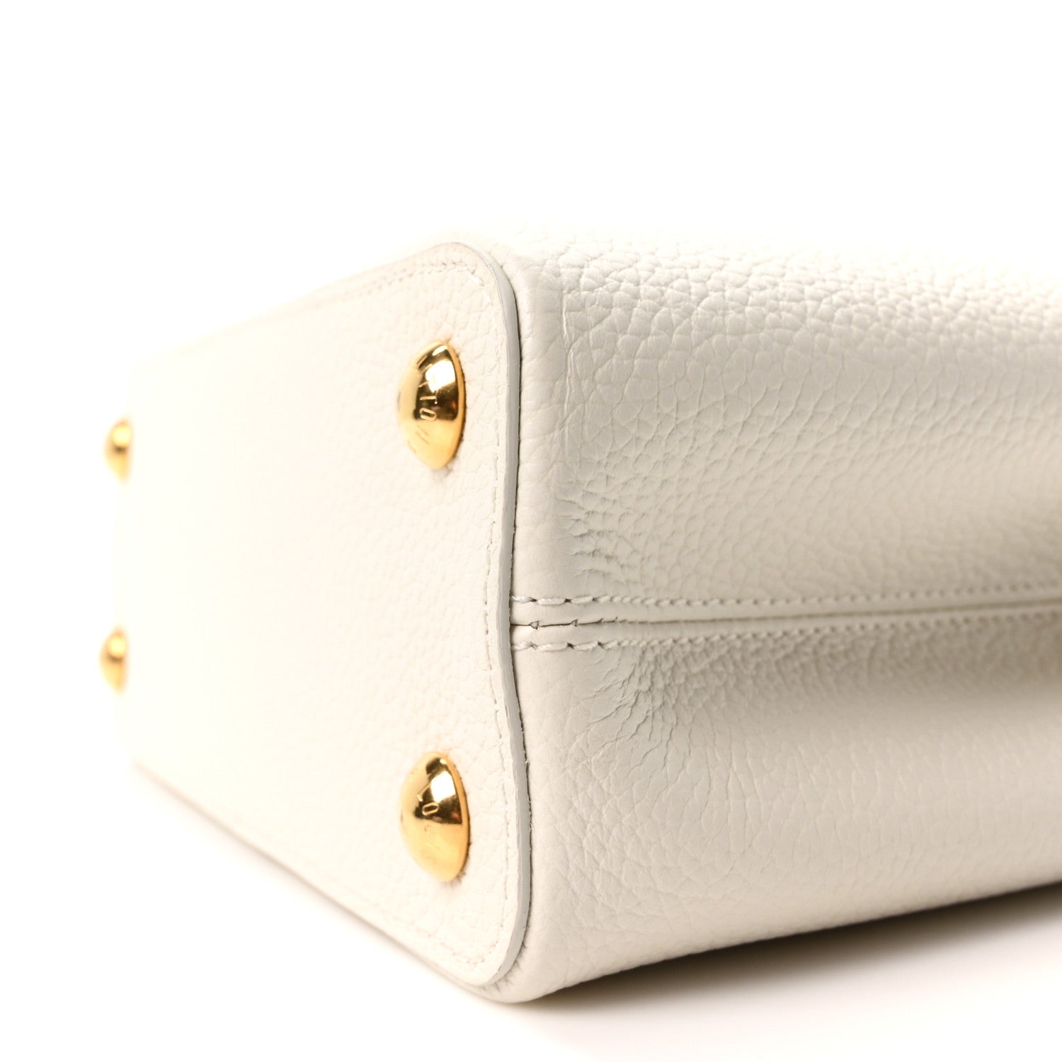 Louis Vuitton Taurillon Capucines BB Blanc Casse 9 of 9