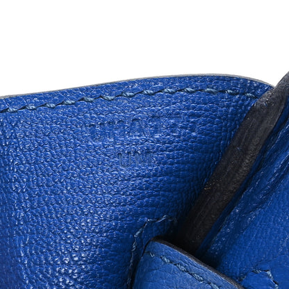 Hermes Togo Birkin 30 Bleu France 7 of 12