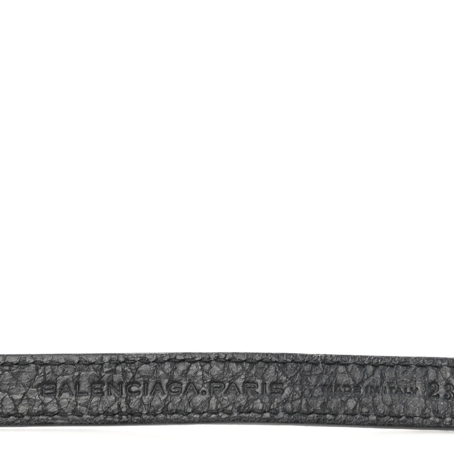 Agneau Giant 12 Gold Hardware Triple Tour Bracelet S Black