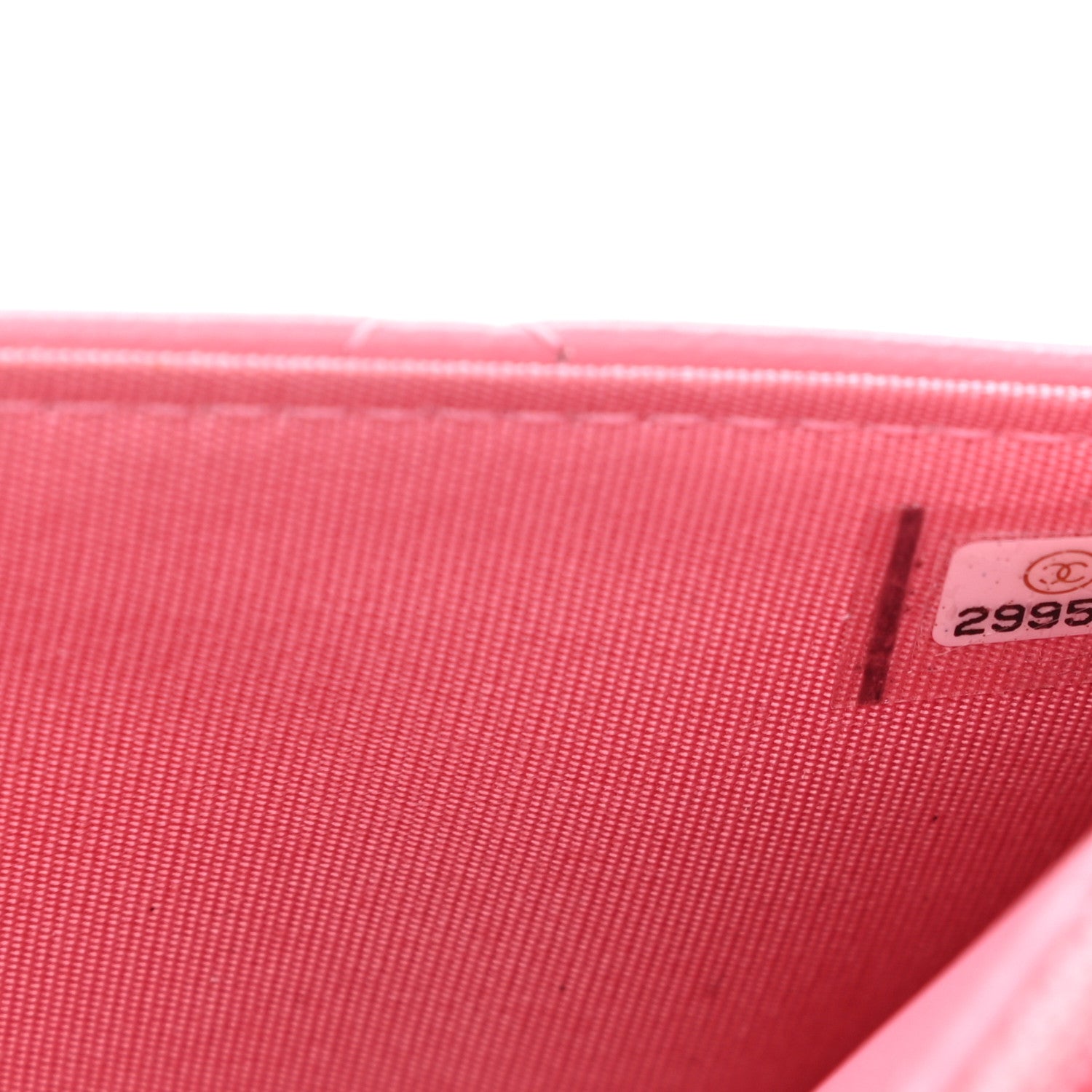 Chanel Lambskin Quilted Trendy CC Wallet On Chain WOC Pink 7 of 11