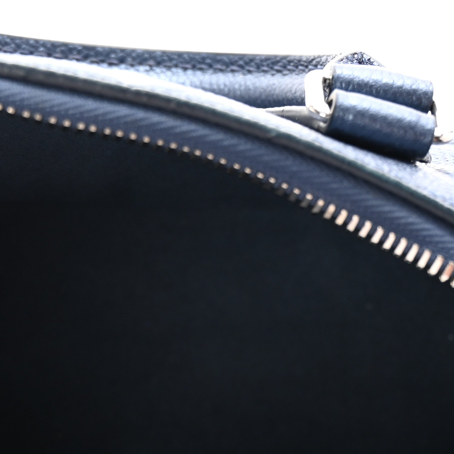 Louis Vuitton Metallic Empreinte Monogram Giant Speedy Bandouliere 20 Navy Nacre 5 of 9