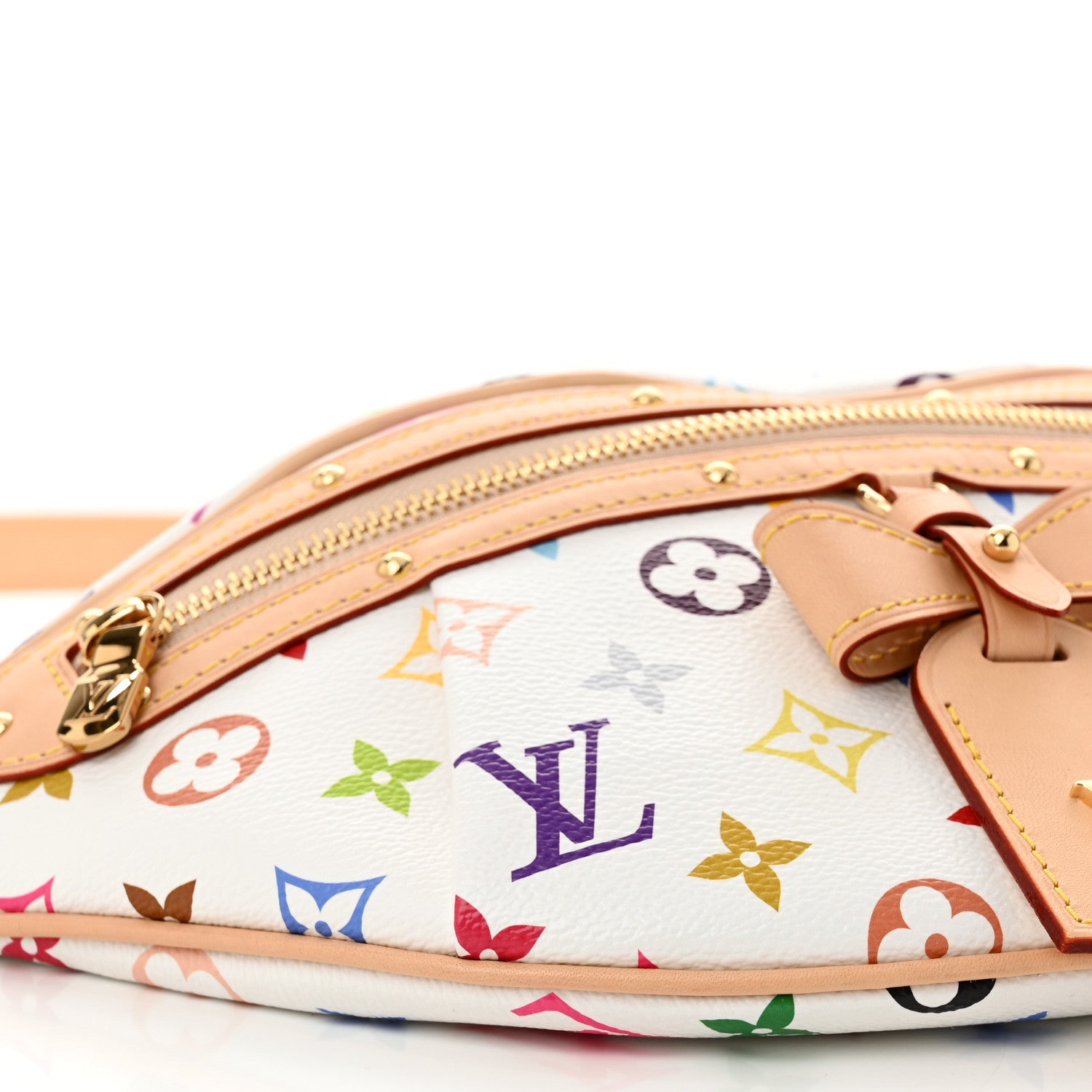 Louis Vuitton LV X TM Monogram Multicolor High Rise Bumbag White 8 of 10