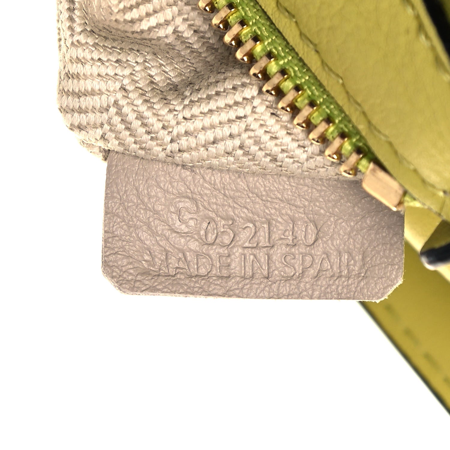 Loewe Calfskin Mini Puzzle Bag Yellow 7 of 13