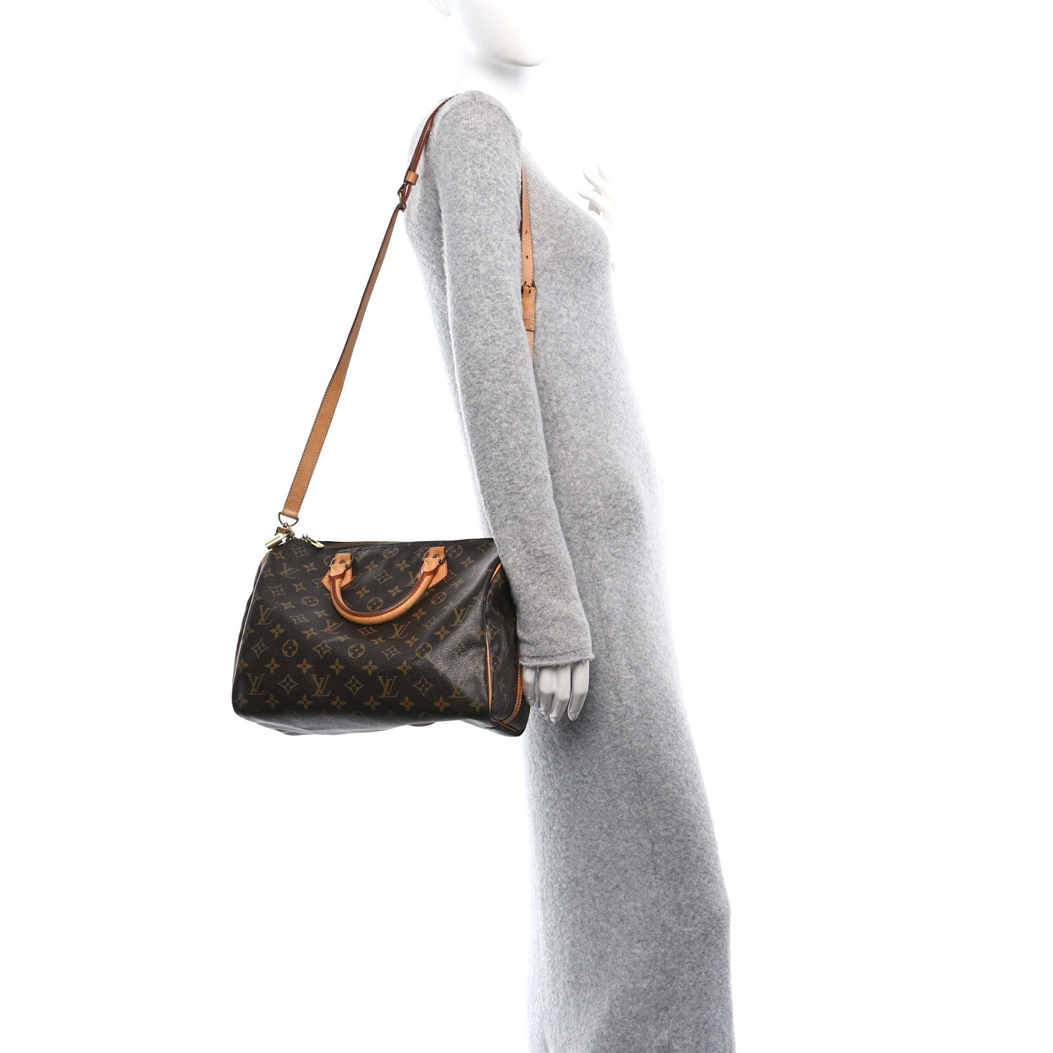 Louis Vuitton Monogram Speedy Bandouliere 30 2 of 11