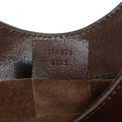 Gucci Leather Reins Hobo Brown 7 of 7