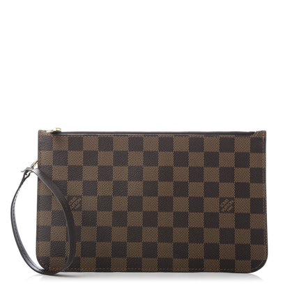 Louis Vuitton Damier Ebene Neverfull MM GM Pochette 1 of 6