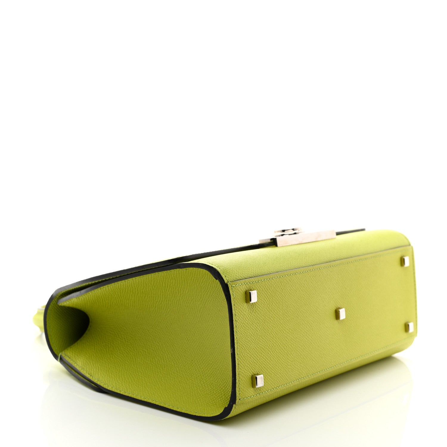 Moynat Carat Calfskin Rejane PM Anis 4 of 9