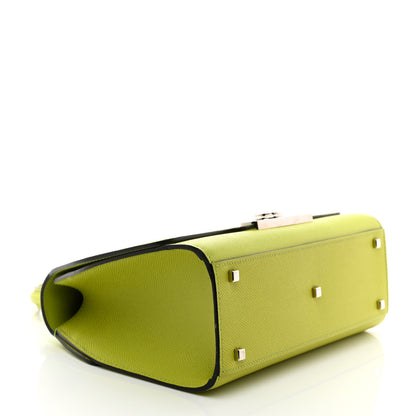 Moynat Carat Calfskin Rejane PM Anis 4 of 9