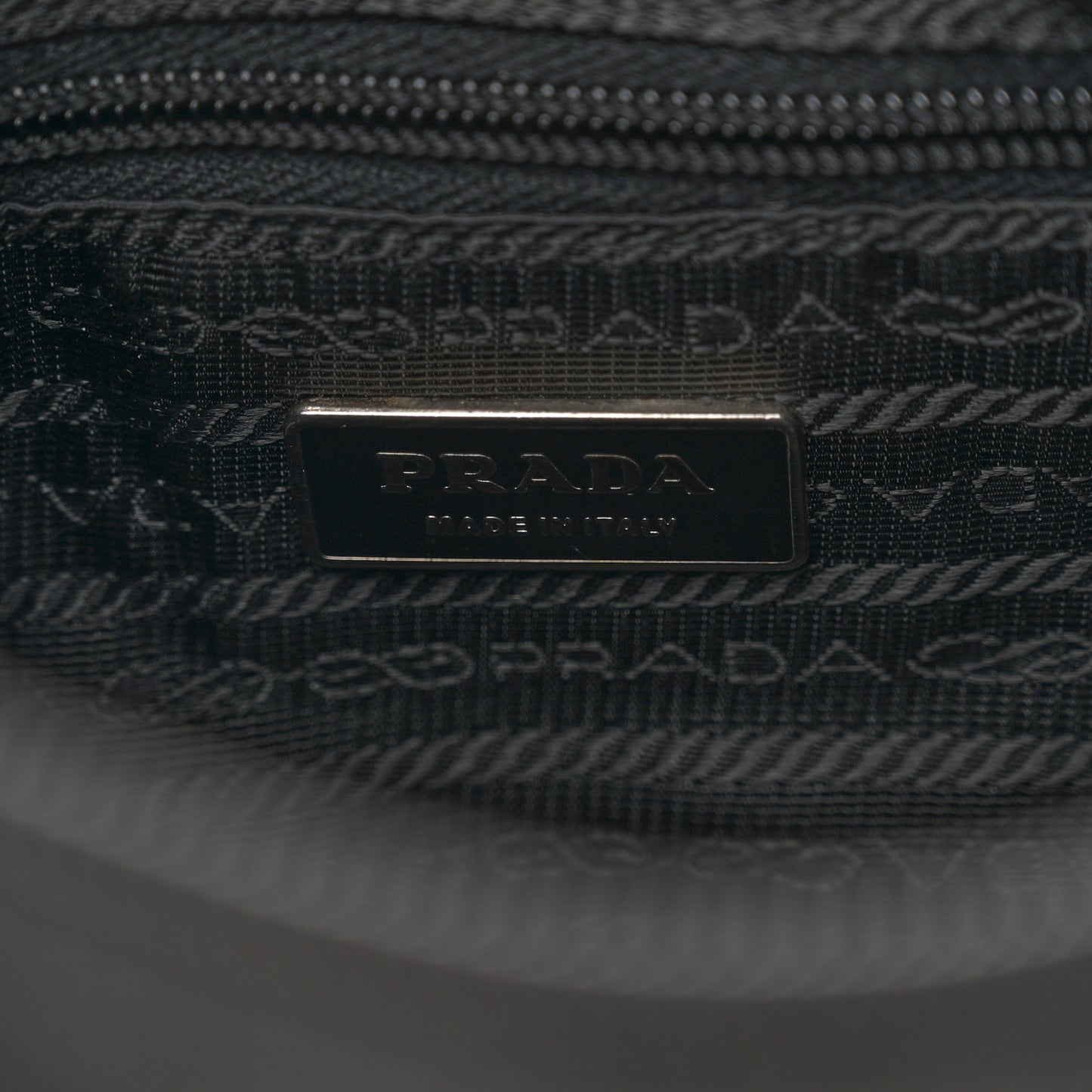 Nylon Vela Sling Messenger Bag Black