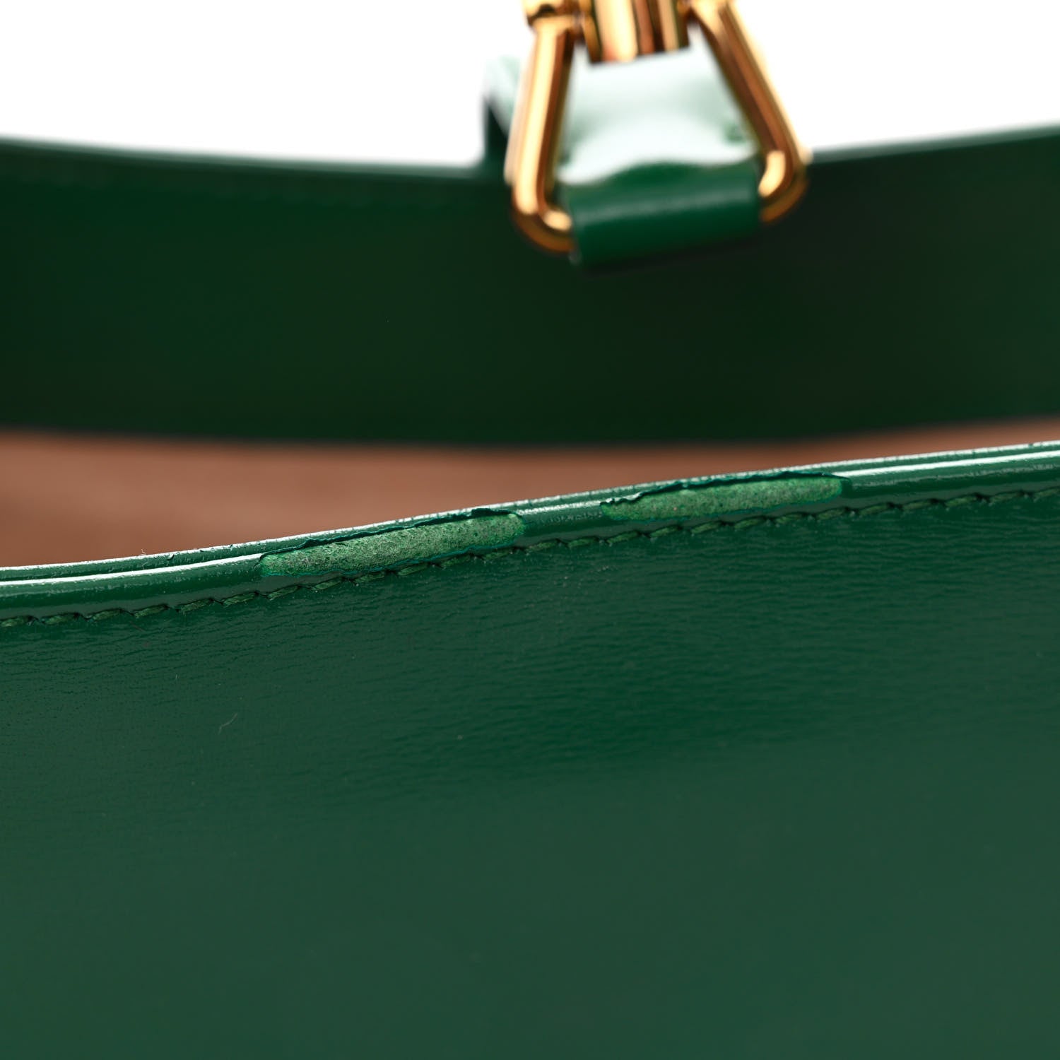 Gucci Boarded Dyana Lux Calfskin Small Jackie 1961 Hobo Emerald 12 of 13