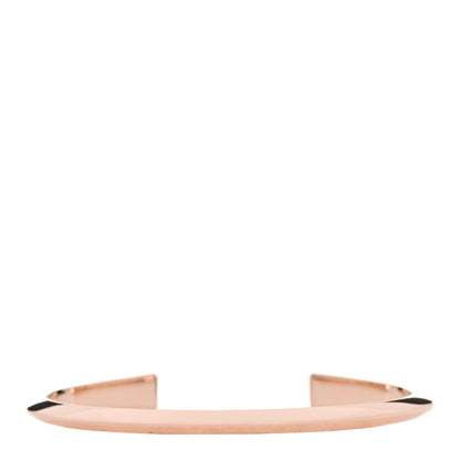 Hermes 18K Rose Gold PM Clou de Forge Cuff Bracelet SH 2 of 4