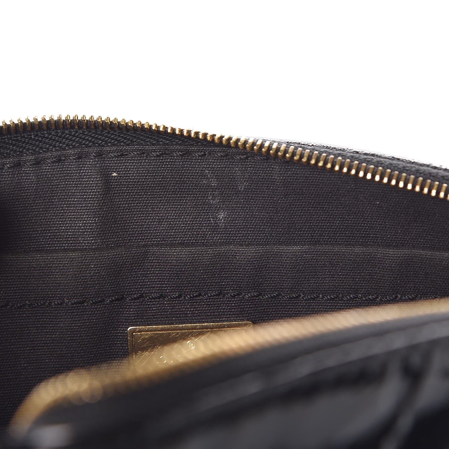 Louis Vuitton Vernis Santa Monica Clutch Noir Magnetique 8 of 9