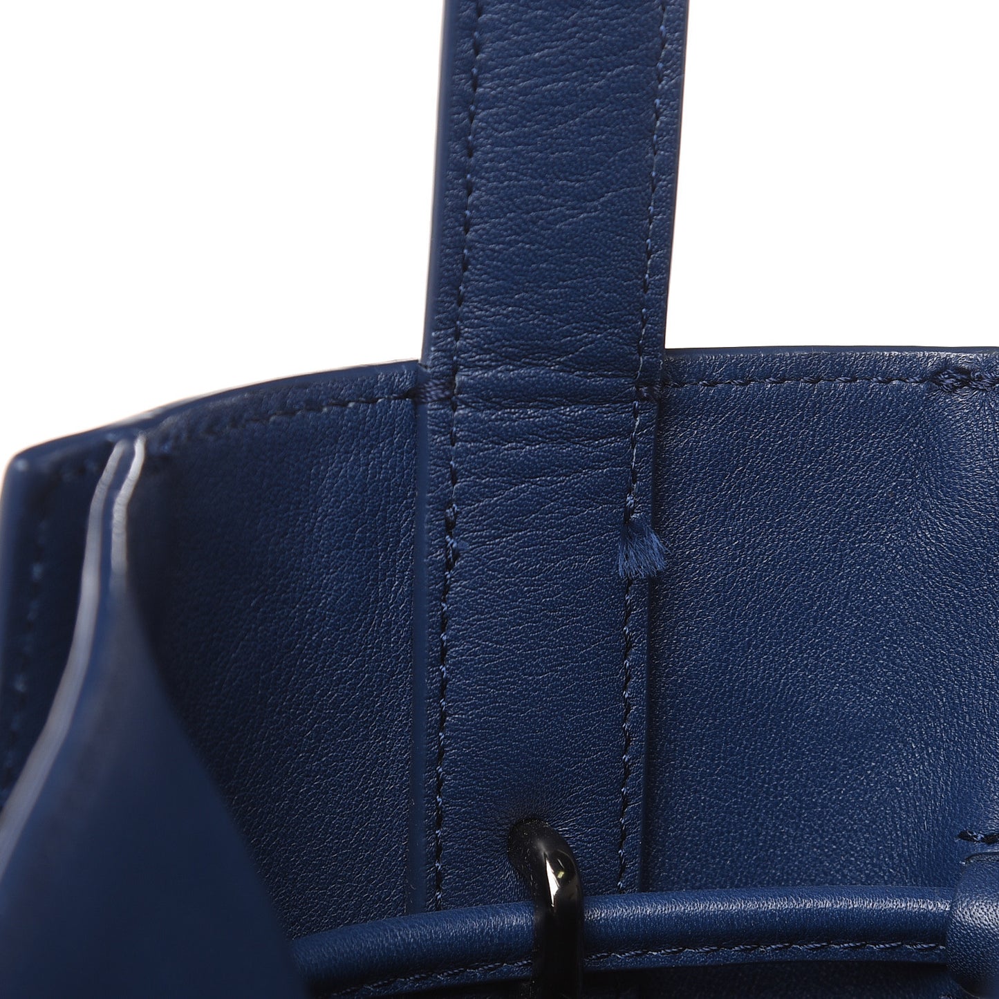 3.1 Smooth Calfskin Large Soleil Bucket Bag Midnight Blue