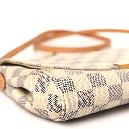 Louis Vuitton Damier Azur Favorite MM 9 of 10