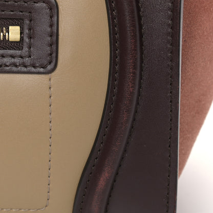 Celine Smooth Calfskin Suede Micro Tri-Color Luggage Beige 13 of 18