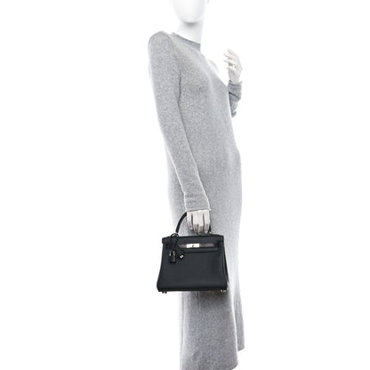 Hermes Togo Lizard Kelly Retourne Touch 25 Black 2 of 10