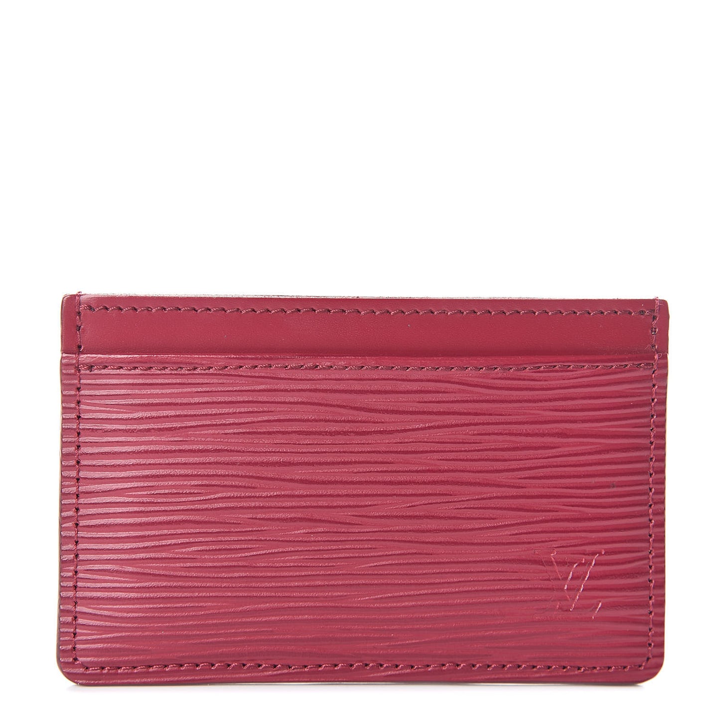 Epi Card Holder Fuchsia