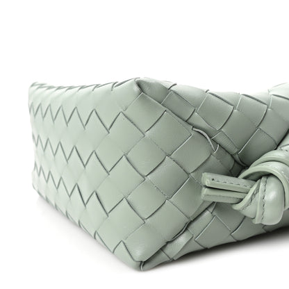 Bottega Veneta Nappa Intrecciato Loop Top Handle Camera Bag New Sauge 10 of 11