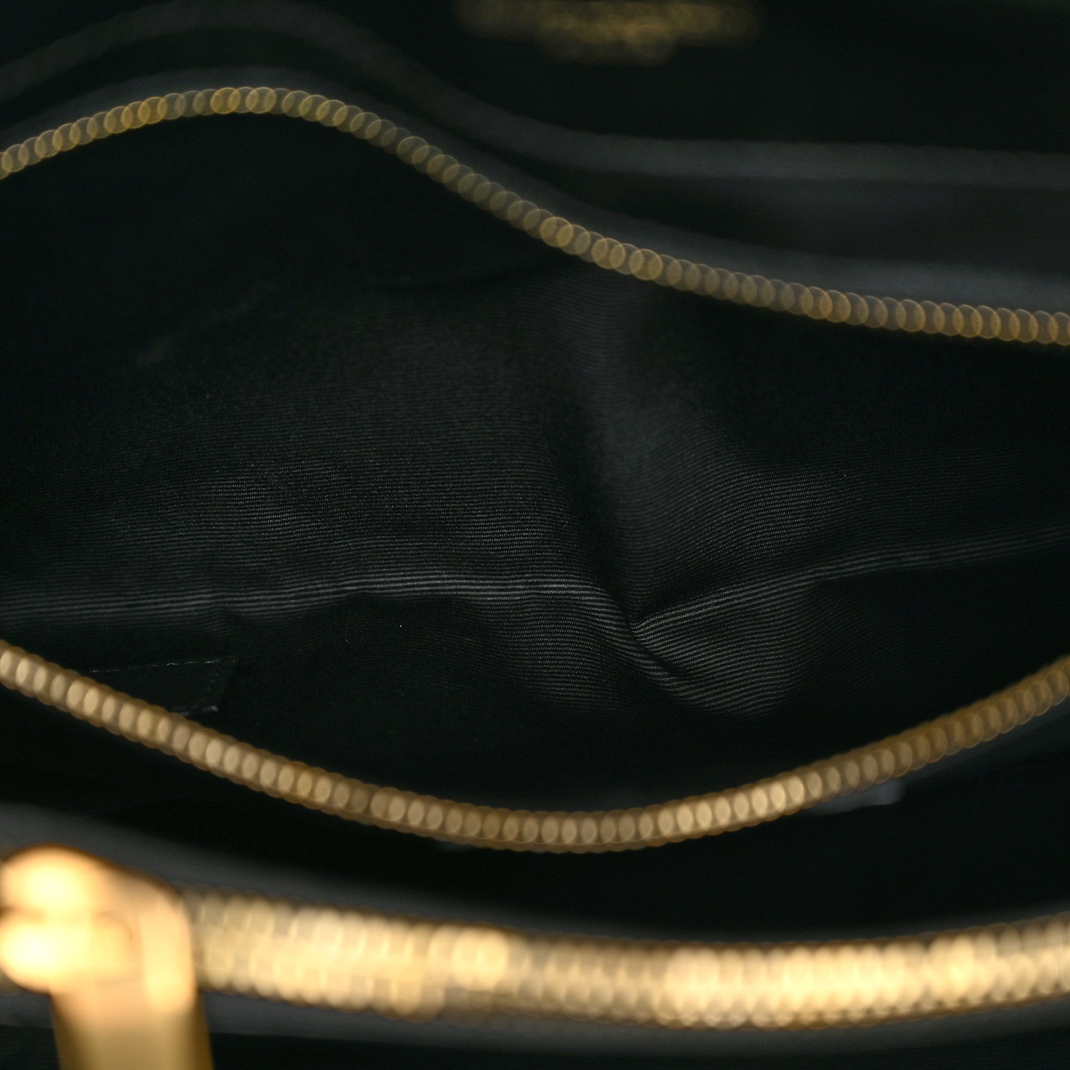 Saint Laurent Calfskin Y Quilted Monogram Medium Loulou Chain Satchel Black 5 of 10