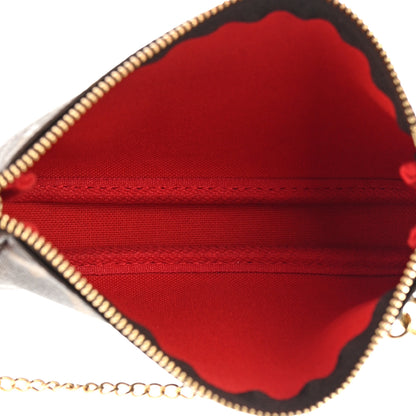 Louis Vuitton Monogram 2020 Christmas Animation Bumper Cars Mini Pochette Accessories Coquelicot 5 of 9