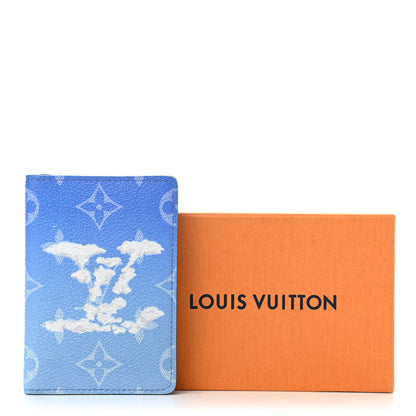 Louis Vuitton Monogram Clouds Pocket Organizer Blue 6 of 6