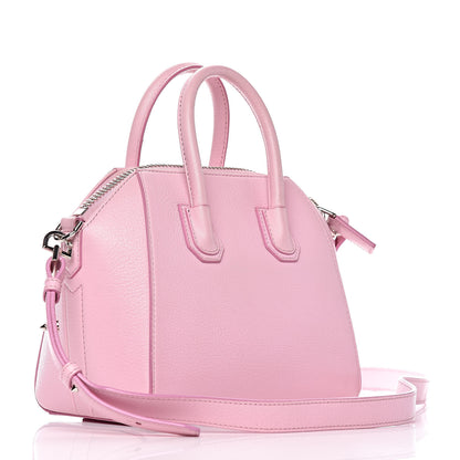 Givenchy Sugar Goatskin Mini Antigona Bright Pink 3 of 18
