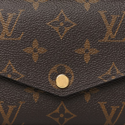 Louis Vuitton Monogram Sarah Wallet NM 7 of 8