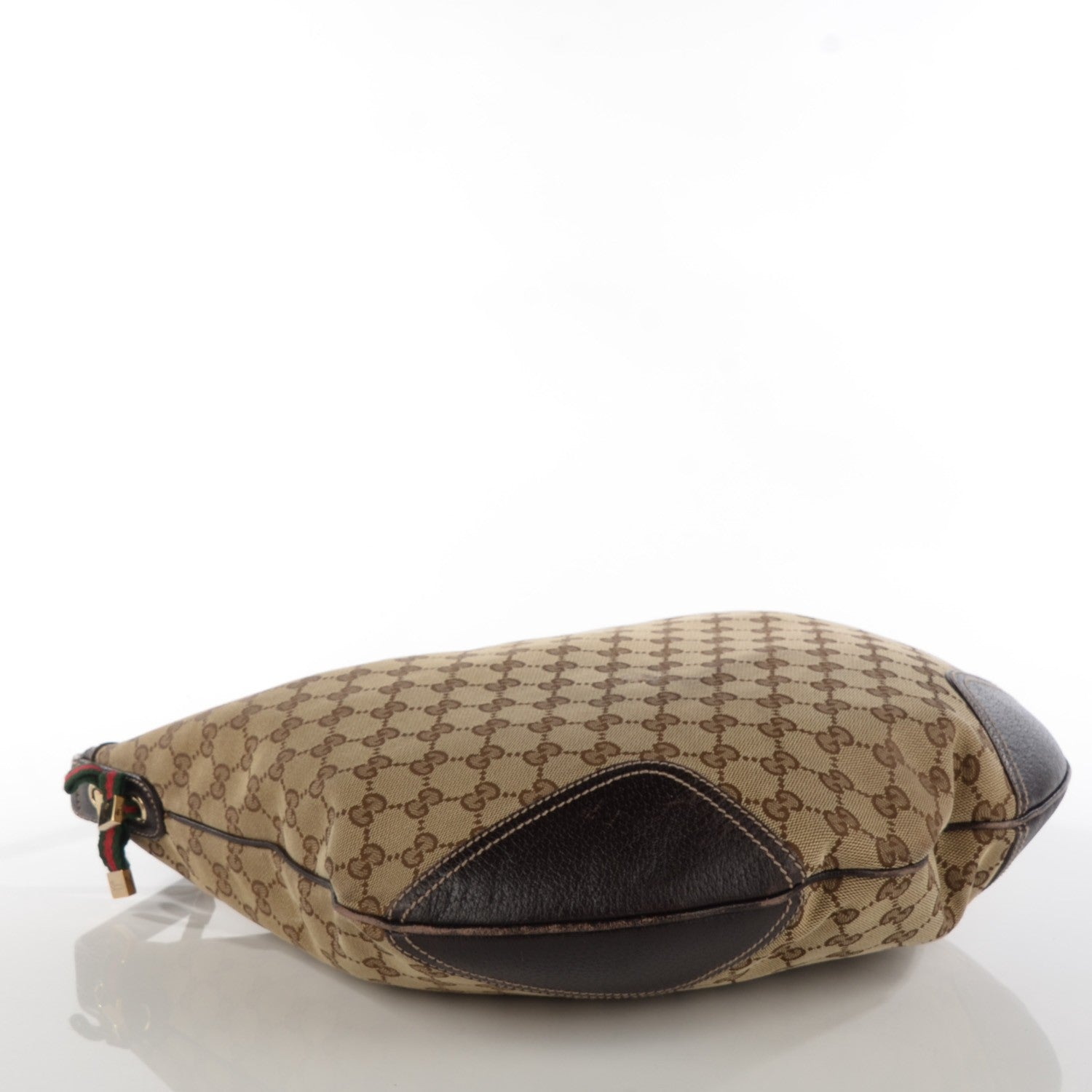 Gucci Monogram Large Princy Hobo Dark Brown 4 of 9