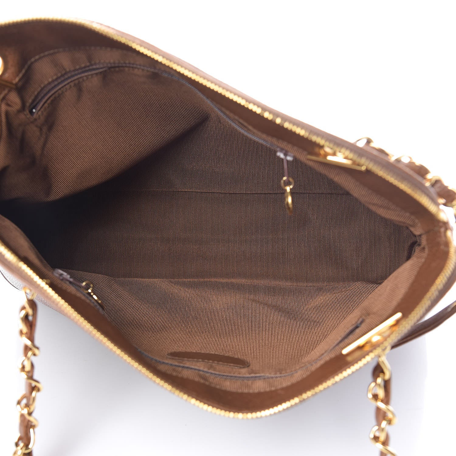 Chanel Caviar CC Shoulder Bag Brown 5 of 13