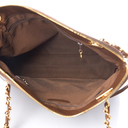 Chanel Caviar CC Shoulder Bag Brown 5 of 13