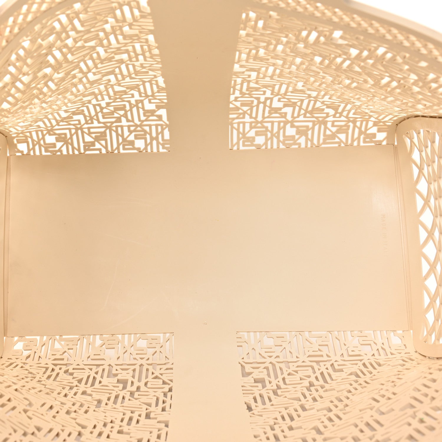 Fendi Recycled Plastic Basket Forty8 Satchel White 4 of 9