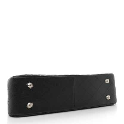 Chanel Caviar Quilted Flap Tote Black 4 of 10