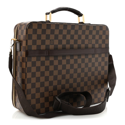 Louis Vuitton Damier Ebene Porte Ordinateur Sabana Computer Case 3 of 9