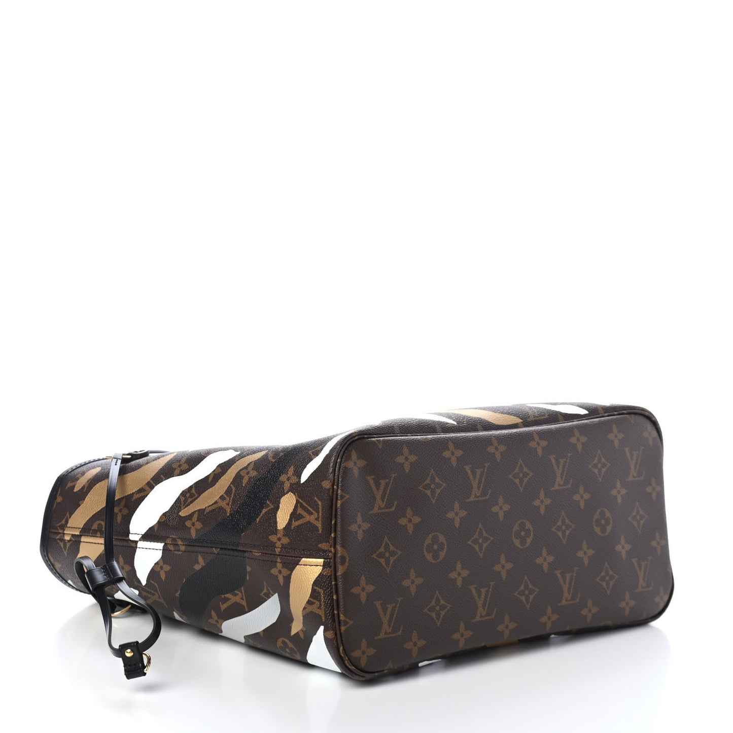 X LOL Monogram Neverfull MM Gold Silver