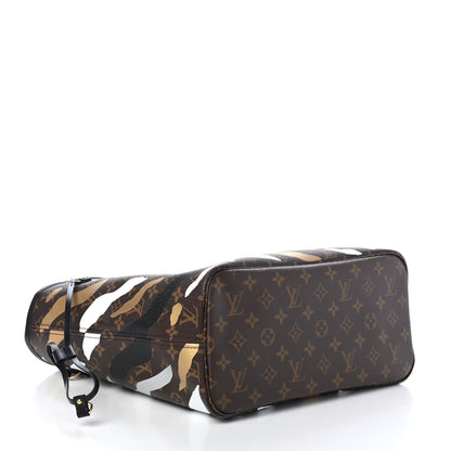 Louis Vuitton X LOL Monogram Neverfull MM Gold Silver 3 of 4