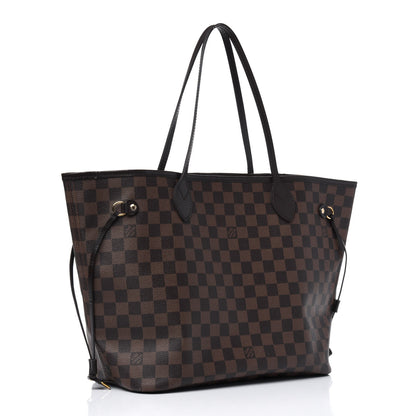 Louis Vuitton Damier Ebene Neo Neverfull MM Rose Ballerine 2 of 5