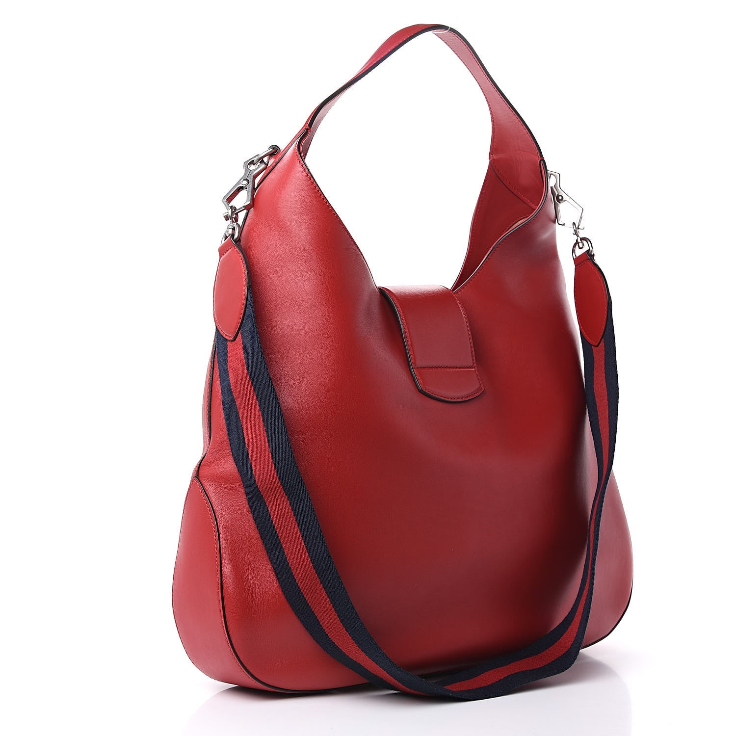 Gucci Calfskin Web Large Dionysus Hobo Red 3 of 12