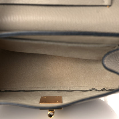 Chloe Grained Lambskin Mini Drew Shoulder Bag Motty Grey 5 of 10
