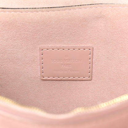 Louis Vuitton Damier Ebene Caissa Clutch Rose Ballerine 6 of 13