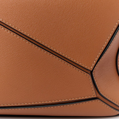 Loewe Calfskin Medium Puzzle Bag Tan 9 of 11