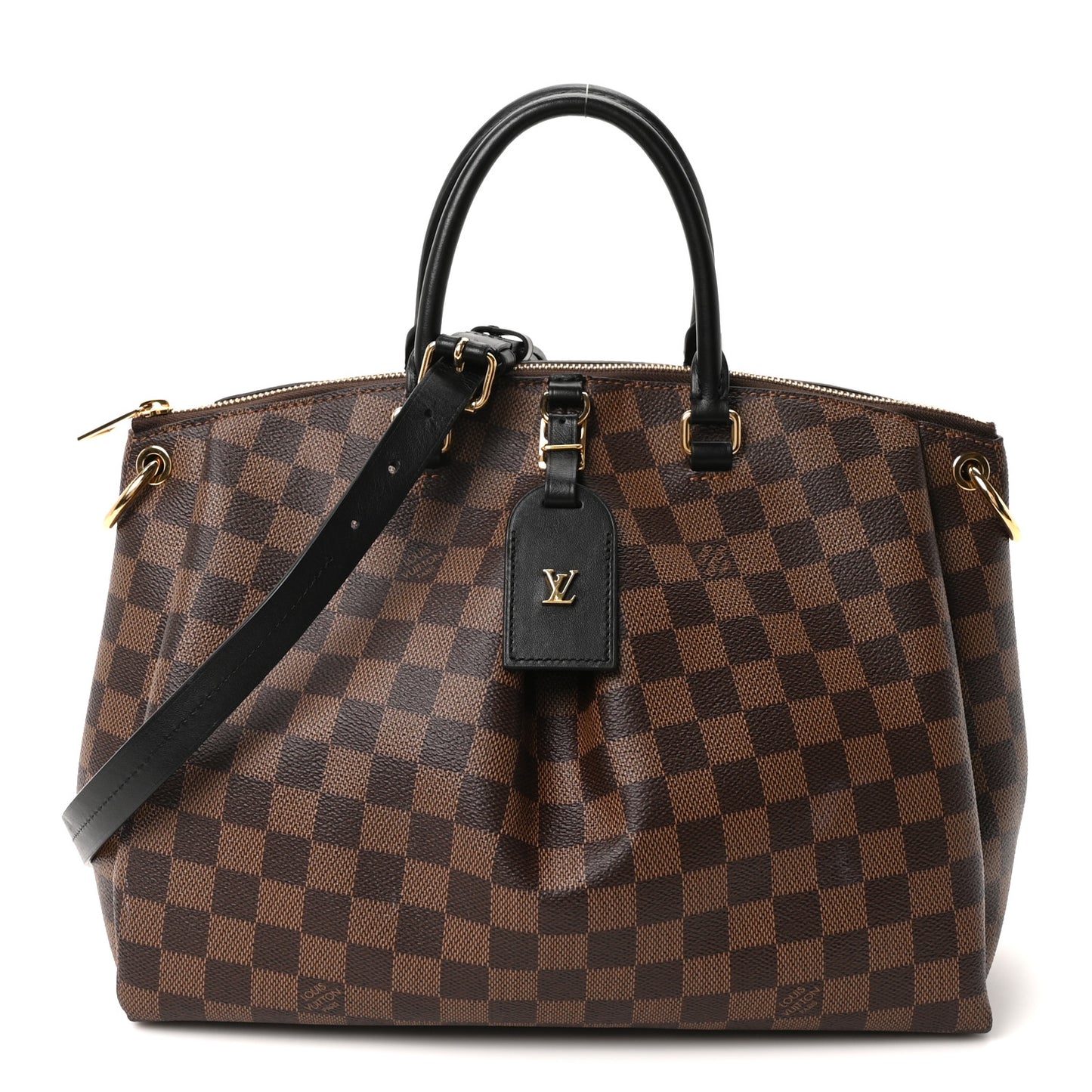 Damier Ebene Odeon Tote MM Black