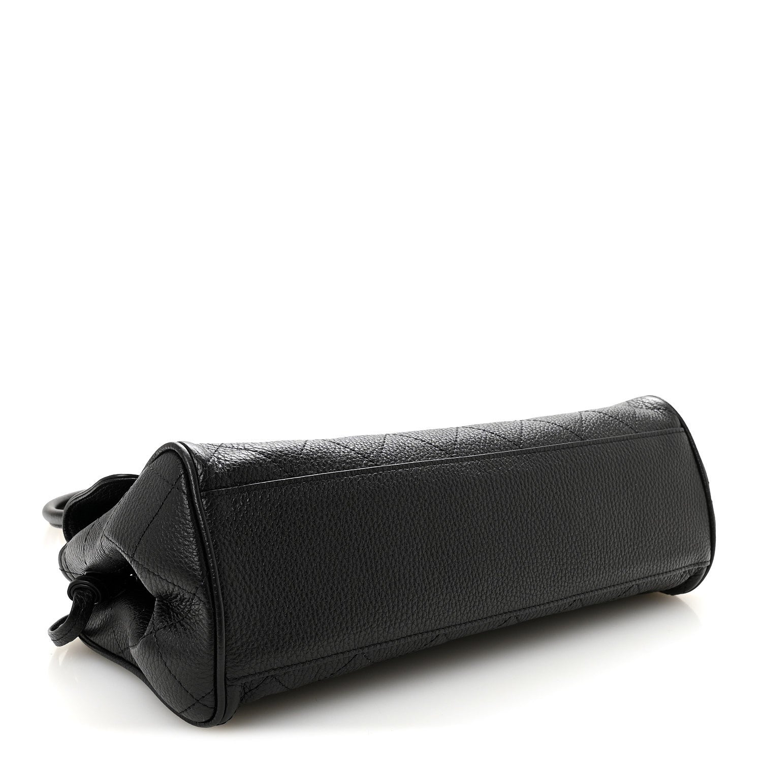 Chanel Grained Calfskin Stitched Urban Essentials Small Shopping Bag Black 4 of 10