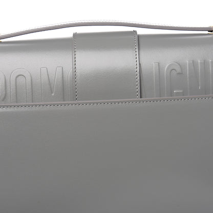 Christian Dior Smooth Calfskin 30 Montaigne Flap Bag Gray 6 of 9
