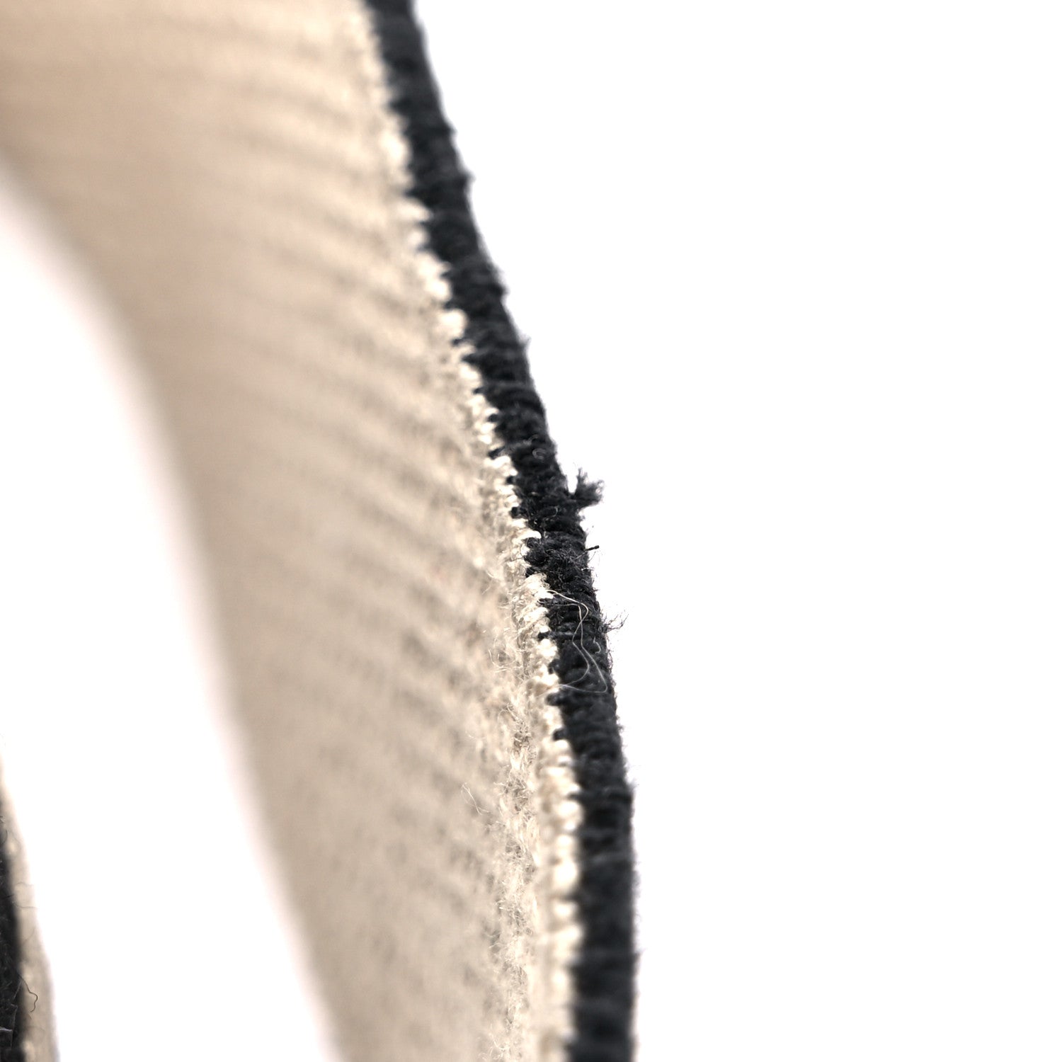 Christian Dior Canvas Embroidered Shoulder Strap Black White 5 of 5