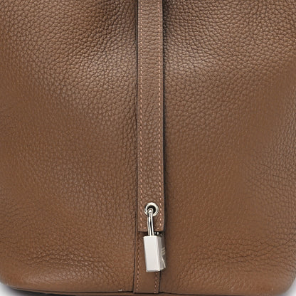 Hermes Taurillon Clemence Picotin Lock 22 MM Alezan 8 of 11