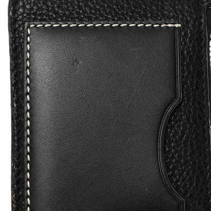 Loewe Soft Grained Calfskin Coin Card Holder Black 11 of 13