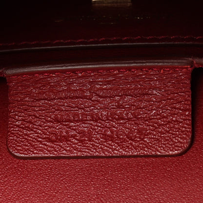 Salvatore Ferragamo Smooth Calfskin Small Boxyz Red 6 of 13